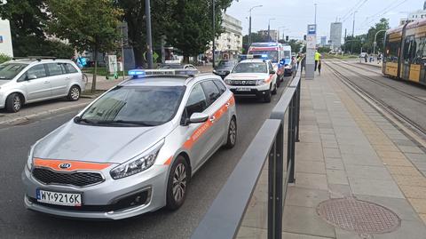 Tramwaj potrącił 13-letniego chłopca na placu Grunwaldzkim