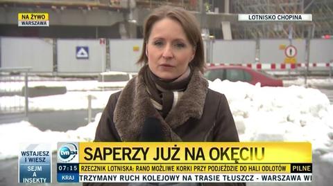 Relacja Brygidy Grysiak, reporterki TVN 24