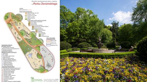 Park Żeromskiego w rejestrze zabytków