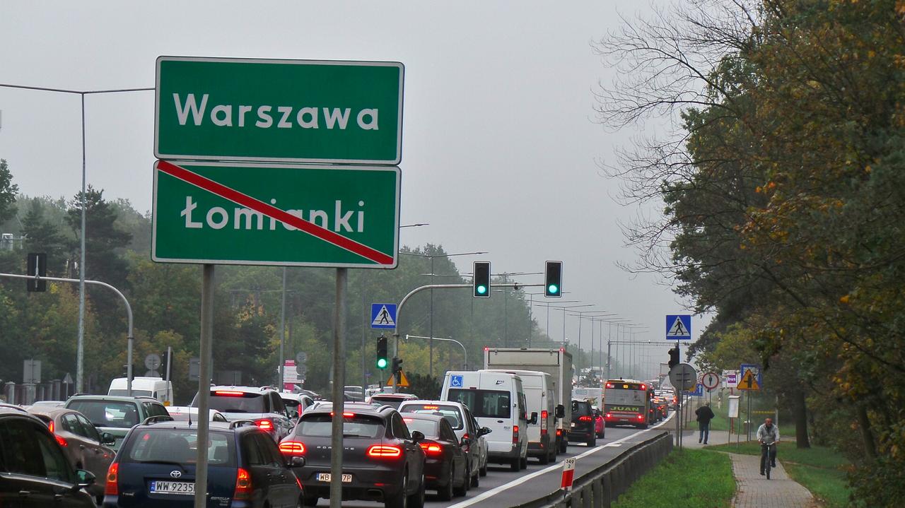 "Zielone światło" dla buspasa między Warszawą a Łomiankami