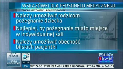 Rekomendacje postępowania z pacjentkami