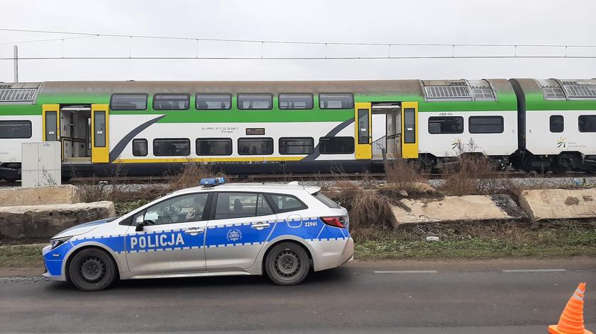 Śmiertelne potrącenie pieszego przez pociąg w Ożarowie Mazowieckim