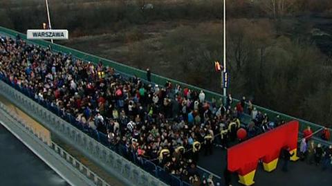 Imprezy na otwarcie mostu Skłodowskiej