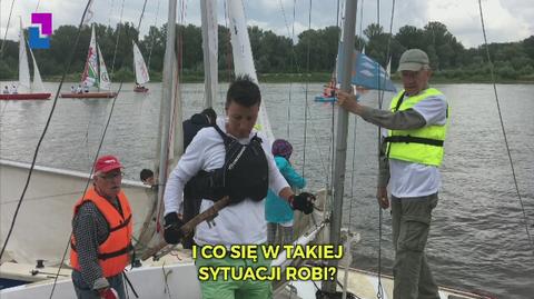 Pierwsze żeglarskie regaty Omeg na Wiśle