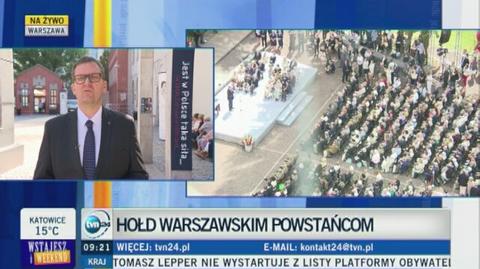 Dyrektor Muzeum Powstania Warszawskiego mówił o marszu 1 sierpnia