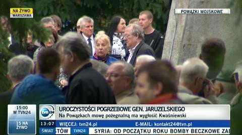 Reporter tvnwarszawa.pl o sytuacji na Powązkach
