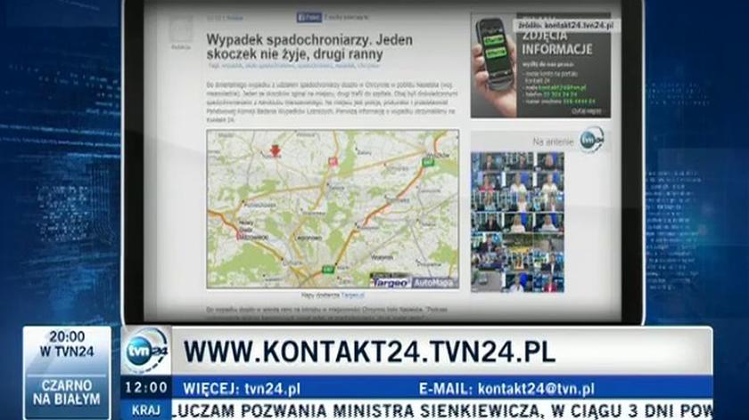 Wypadek Spadochroniarzy. Jeden Nie żyje, Drugi Ranny | TVN Warszawa