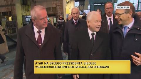 Policja o ataku na Wojciecha Kudelskiego 