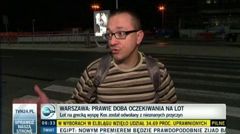 Doba czekania na samolot