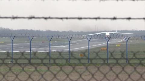 Antonow An-225 Mrija odleciał z płyty lotniska Chopina