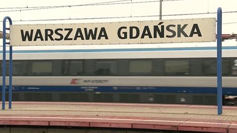 Pendolino na stacji Warszawa Gdańska 