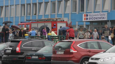 Akcja służb w szpitalach i prokuraturze po informacji o bombie