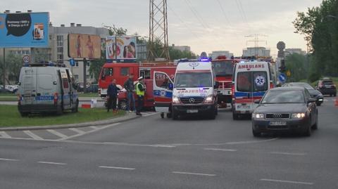 Wypadek na skrzyzowaniu Witosa i Idzikowskiego