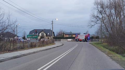 W miejscowości Kawęczynek znaleziono przy drodze ranną kobietę