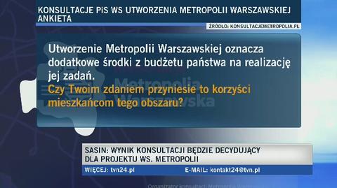 PiS konsultuje metropolię warszawską