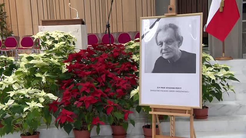 Pogrzeb profesora Ryszarda Peryta