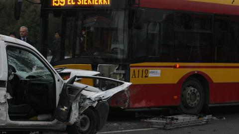 Wypadek na Mokotowie