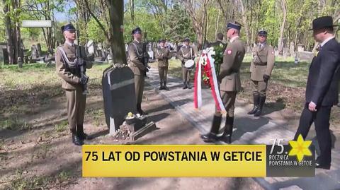 Prezydent Andrzej Duda na Cmentarzu Żydowskim