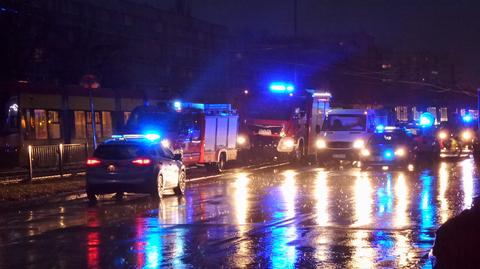 Tramwaj potrącił pieszego na Broniewskiego