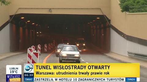 Tunel znów otwarty