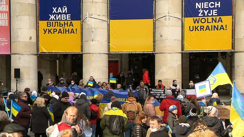 Trzaskowski: wszyscy na Ukrainie wiedzą o oznakach solidarności, a one są ważne