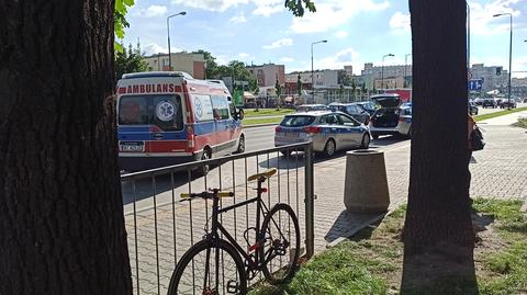Czołowe zderzenie rowerzystów na Górczewskiej 