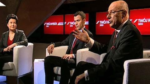 Olejniczak przepytuje Bieleckiego fot