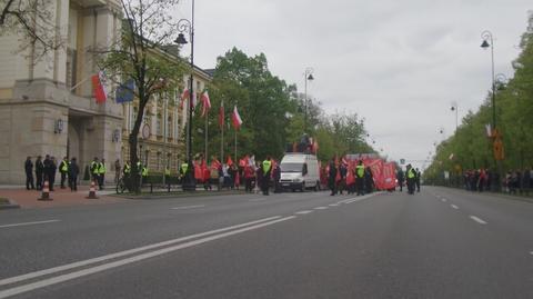 Marsz Sprawiedliwości Społecznej dotarł pod KPRM