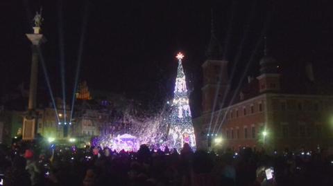 Świąteczna iluminacja rozświetliła stolicę