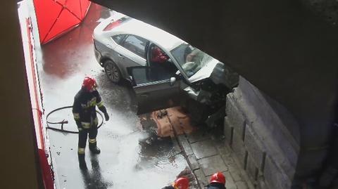 Śmiertelny wypadek pod mostem Poniatowskiego