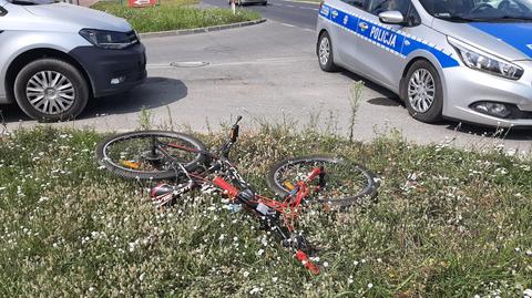 Kierowca potrącił dziecko na rowerze
