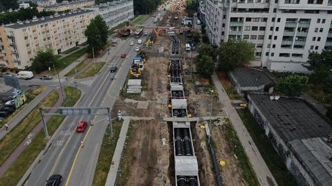 Tramwaj do Wilanowa na wizualizacji