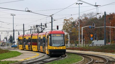 Linia tramwajowa na Kasprzaka gotowa w 75 procentach