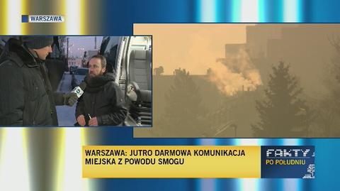 Michał Olszewski o smogu w stolicy