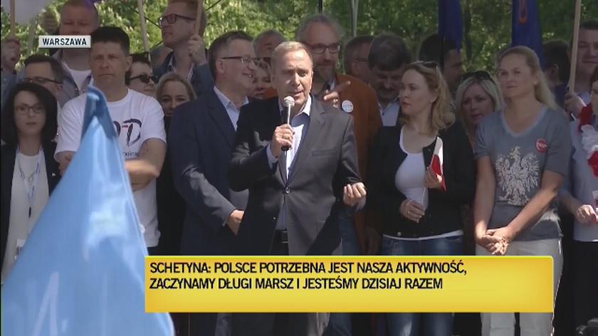 Przemówienie Grzegorza Schetyny