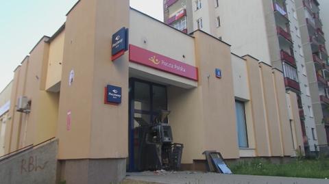 Wysadzony bankomat na Gocławiu