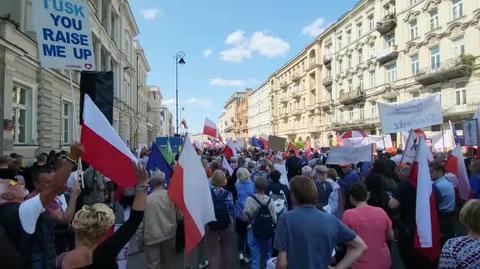 Atmosfera na marszu 4 czerwca