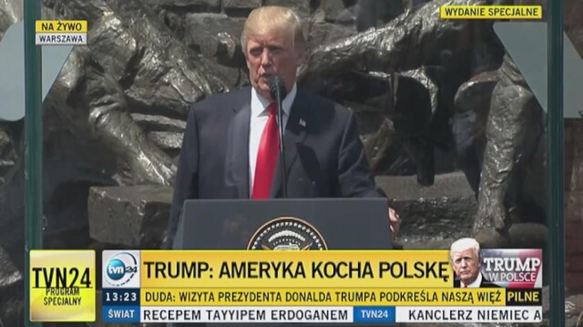 Trump: w Polakach postrzegamy duszę Europy 