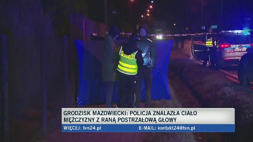 Postrzelony mężczyzna w Grodzisku Mazowieckim