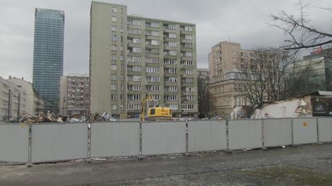 Rozbiórka pawilonów przy Marszałkowskiej