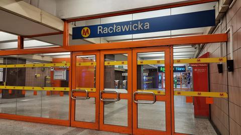 Nie kursowały pociągi metra na odcinku Dworzec Gdański – Stokłosy