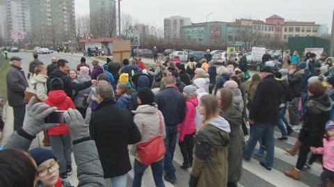 Protest na Umińskiego