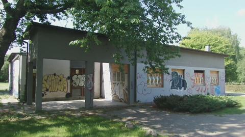 Opuszczony pub na Polu Mokotowskim