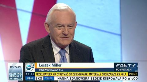 Leszek Miller, szef SLD