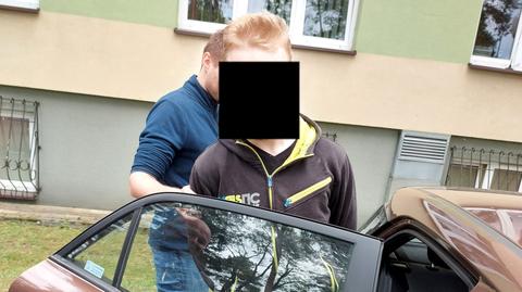 20-latek aresztowany za zniszczenie mieszkania rodziców (materiał z 30.05.2022)