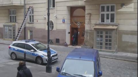 Akcja policji na Smolnej 