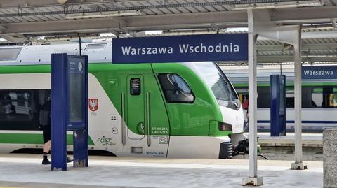 Utrudnienia na stacji Warszawa Wschodnia 