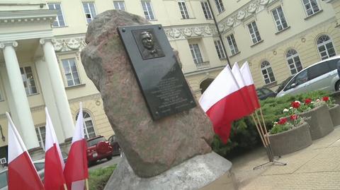 Michał Krasucki o głazie Lecha Kaczyńskiego