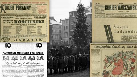 Święta na łamach dzienników z 1929 roku