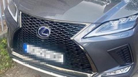 Dwa lexusy były w sumie warte ponad 700 tysięcy złotych